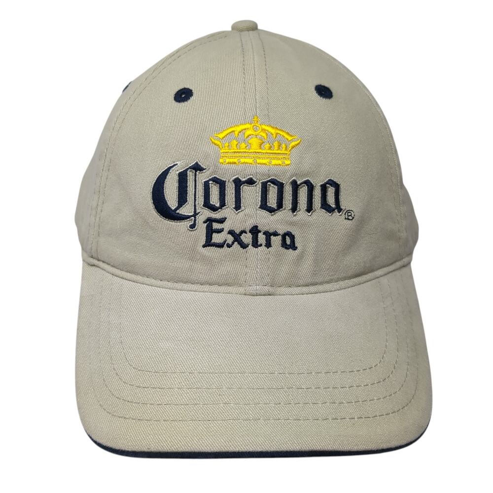 Corona Extra Strapback Hat Solid Beige One Size E… - image 1
